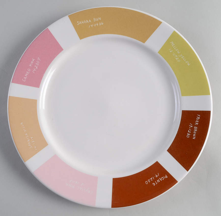 Pantone Dinner Plate by Fishs Eddy-1
