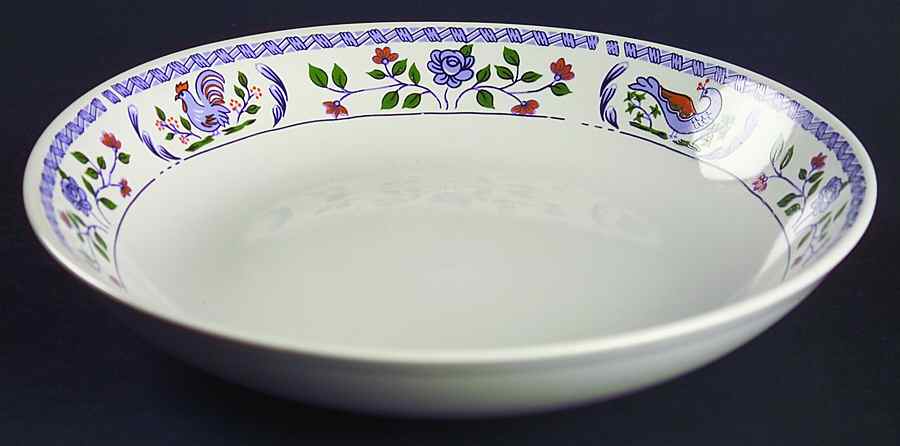 Faience Soup/Cereal Bowl by Farberware-1