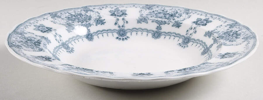 Cluny Large Rim Soup Bowl by Furnivals-1