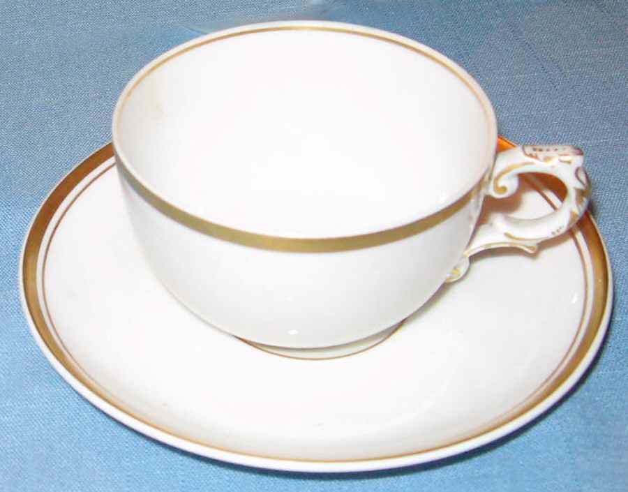 Cortesia Flat Cup & Saucer Set by Furstenberg-1