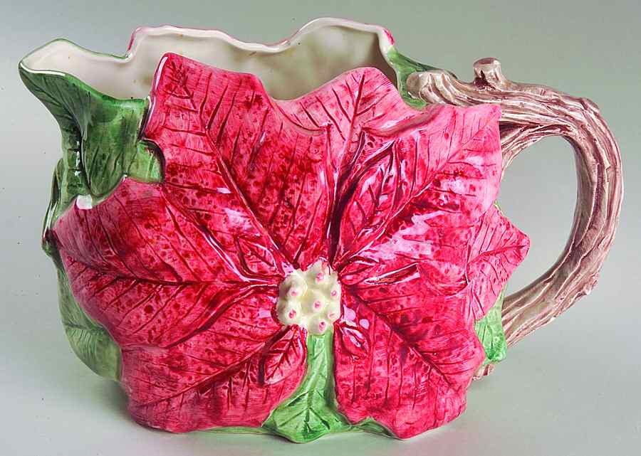 Poinsettia 60 Oz Pitcher by Fitz & Floyd-1