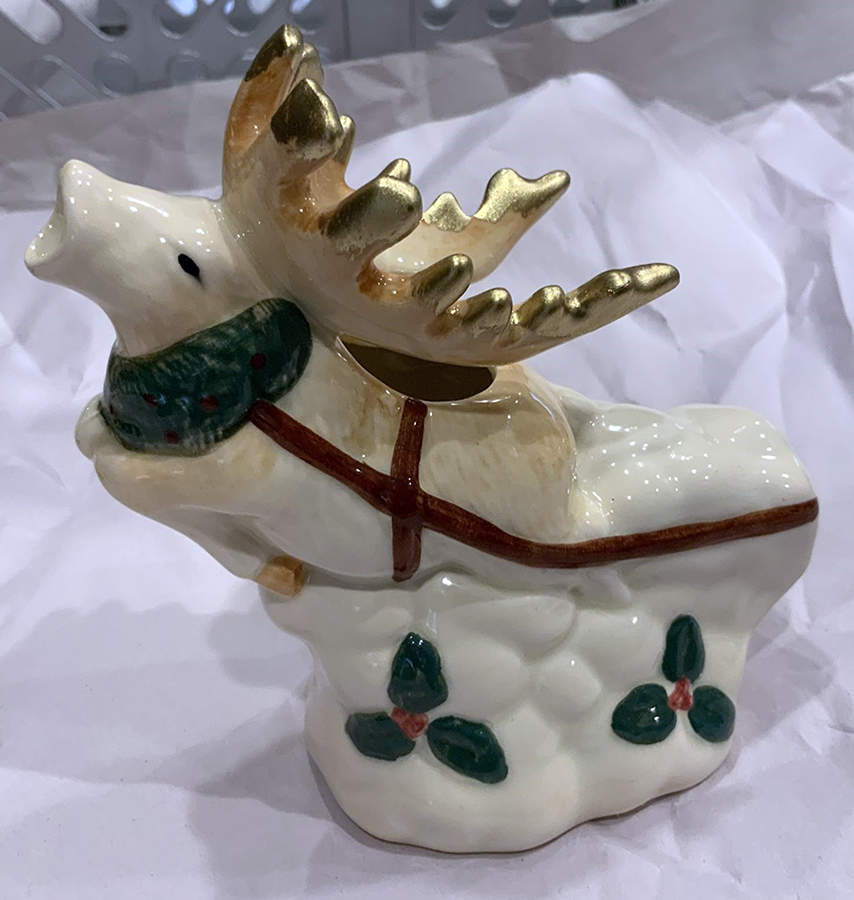 Vintage Santa Figural Creamer by Fitz & Floyd-1