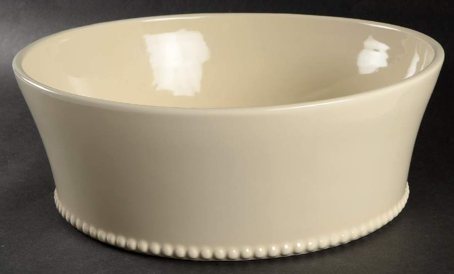 White Currant 11" Round Serving Bowl by Food Network-1