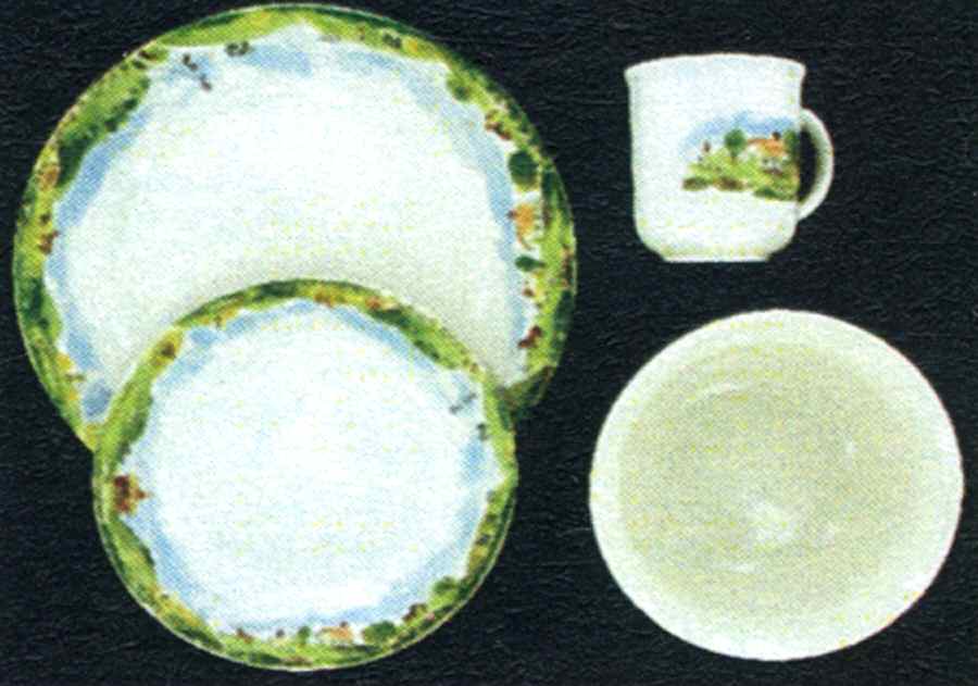 Friendly Farm Dinner Plate by Farberware-1