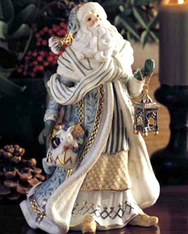 Signature Santa Figurine by Fitz and Floyd-1