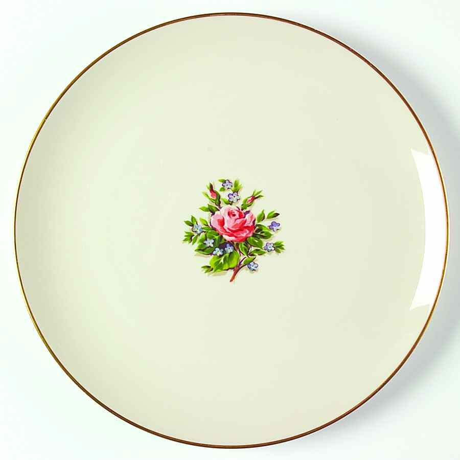 Romance Rose Coupe Dinner Plate by Fine Arts-1
