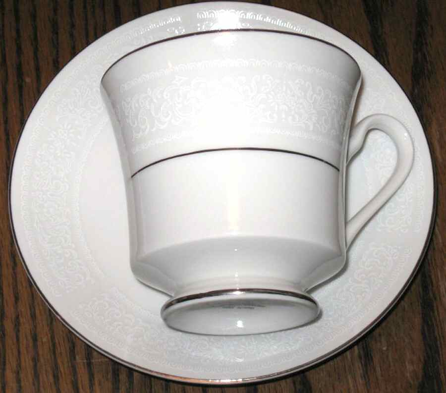 FCC191 Footed Cup & Saucer Set by Fine China of China-1