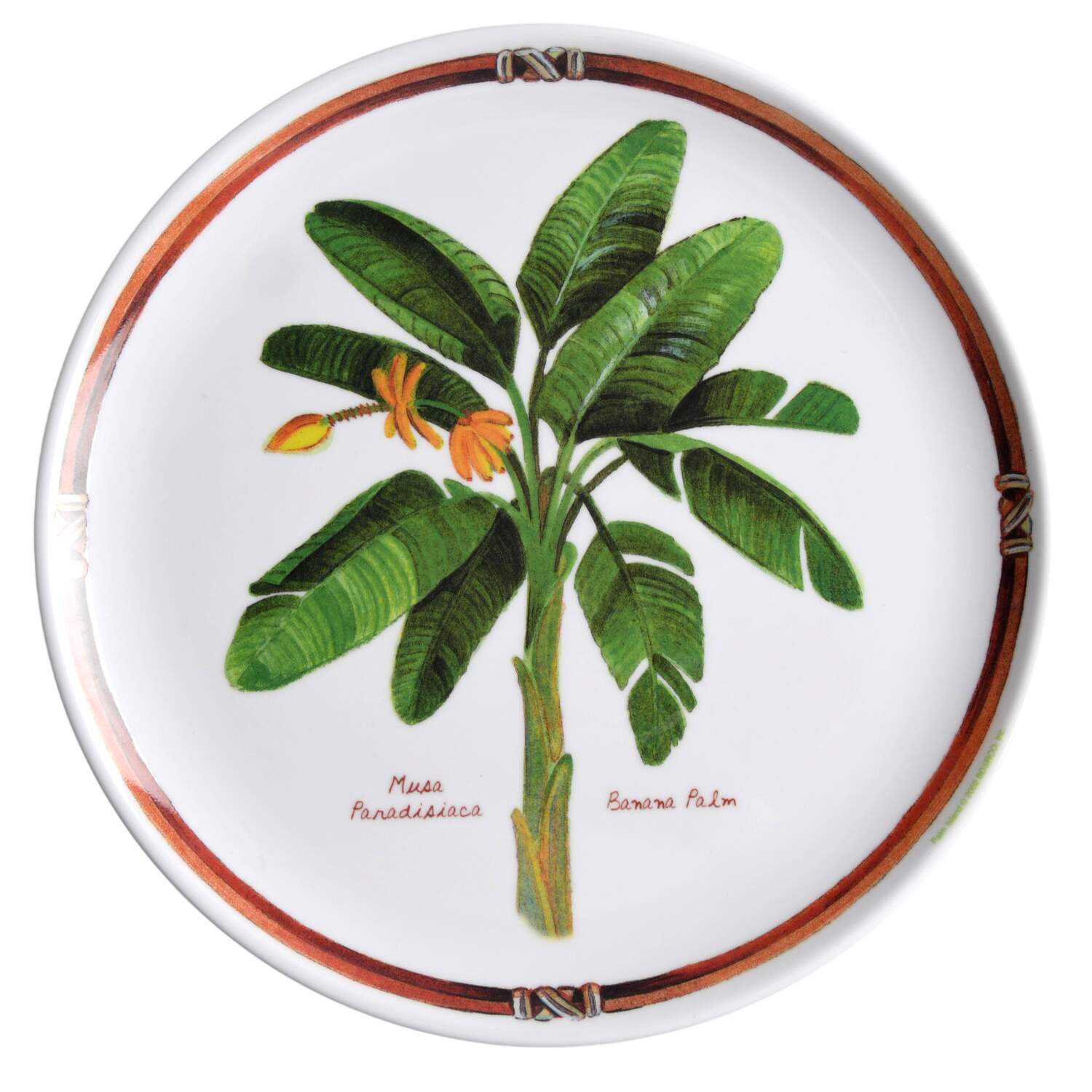 Palm Island Melamine Salad Plate by Florida Marketplace-1