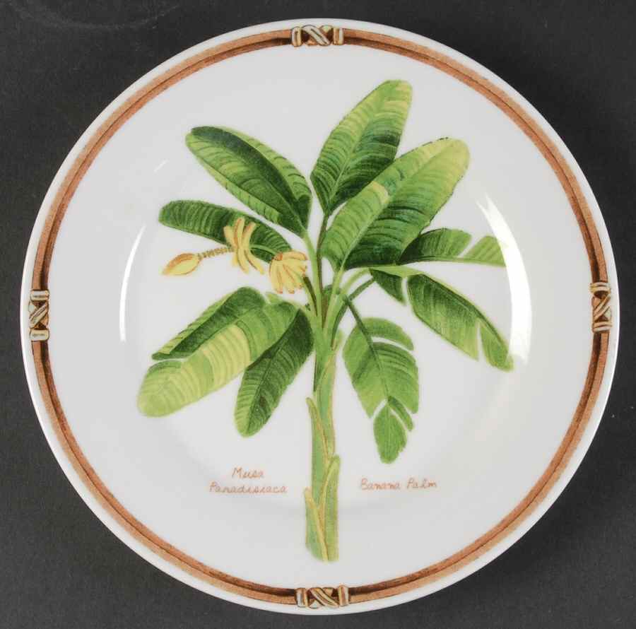 Palm Island Salad Plate by Florida Marketplace-1