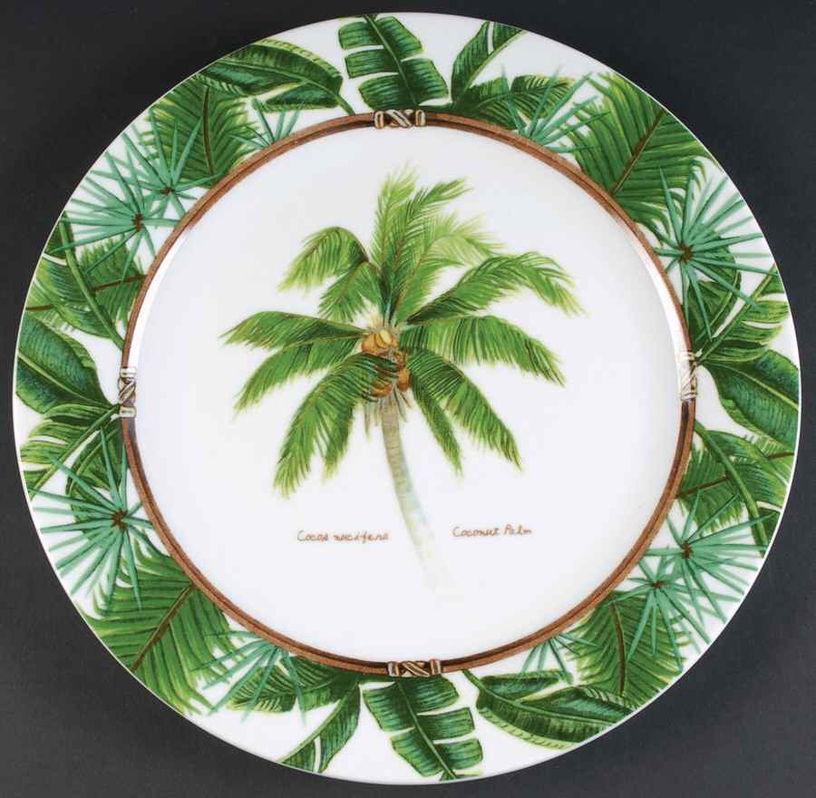 Palm Island 12" Chop Plate (Round Platter) by Florida Marketplace-1