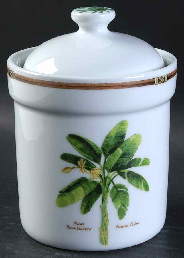 Palm Island 4" Storage Jar & Lid by Florida Marketplace-1