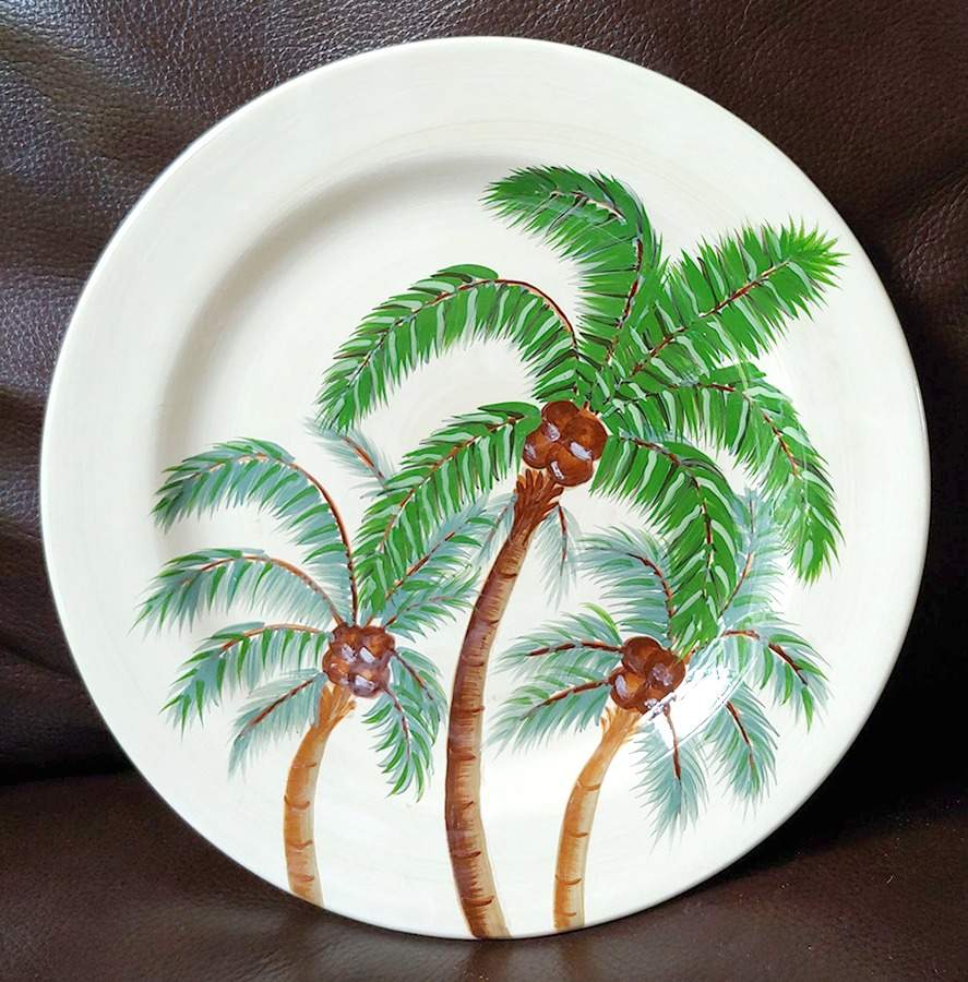 Palm Island Dinner Plate by Florida Marketplace-1