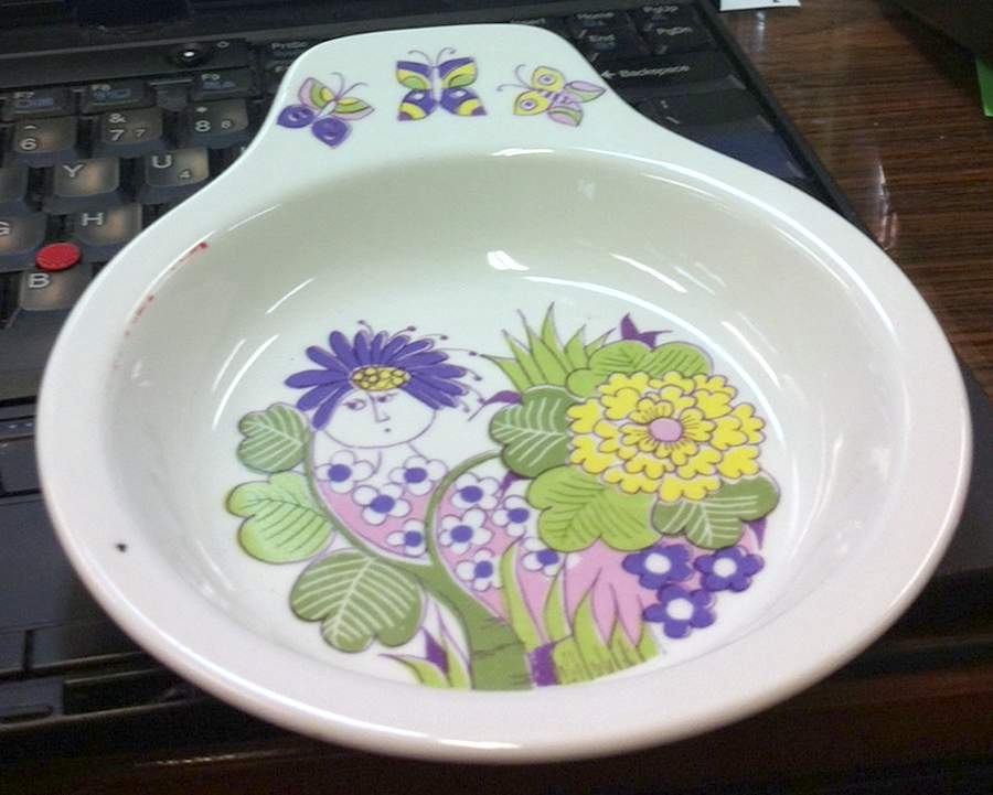 Victoria Lugged Fruit/Dessert (Sauce) Bowl by Figgjo (Norway)-1