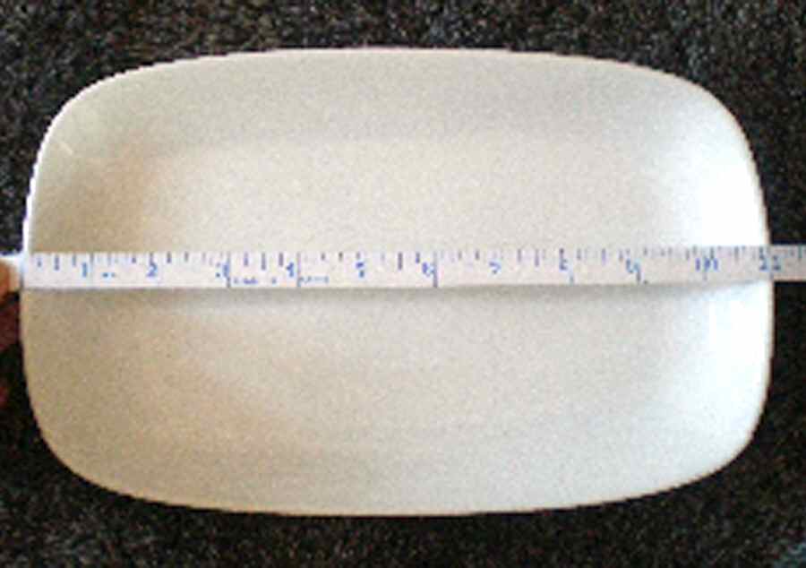 Accentz 11" Rectangular Serving Platter by Fortessa-1