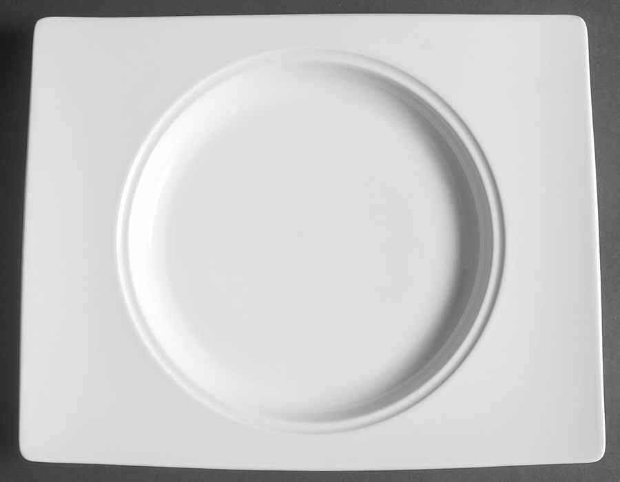 Accentz Square Dinner Plate by Fortessa-1