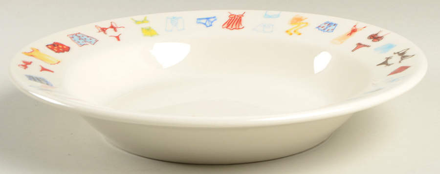 People Rim Soup Bowl by Fishs Eddy-1