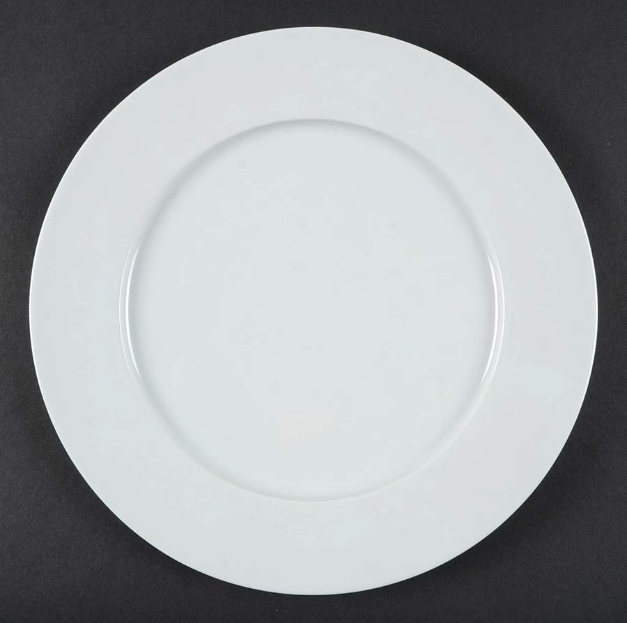 My China! White (Rim) Dinner Plate by Furstenberg-1