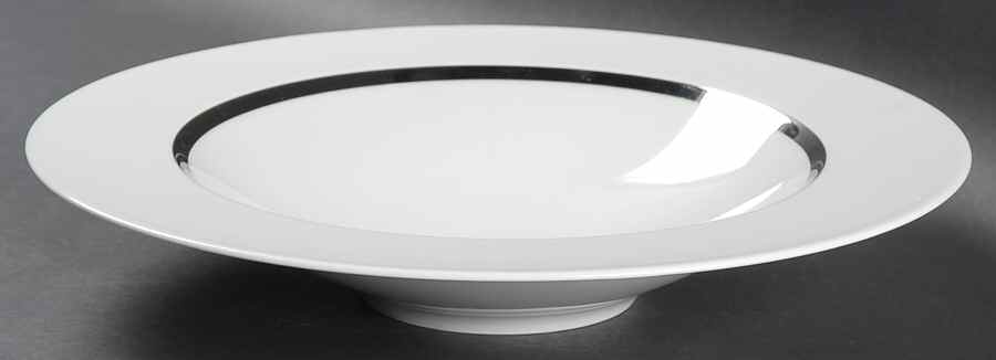 Treasure Platinum 11" Individual Pasta Bowl by Furstenberg-1