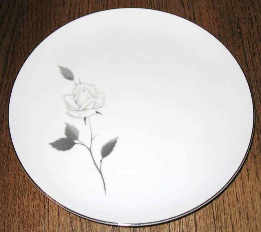 Enchanted Rose Dinner Plate by Fine China of Japan-1