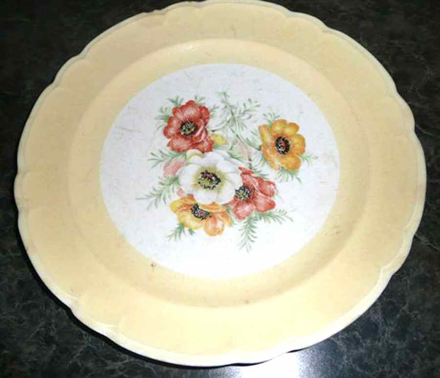 Jubilee Dinner Plate by French Saxon-1