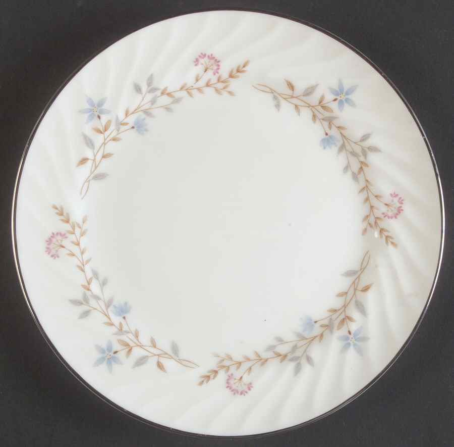 Floral Salad Plate by Fine China of Japan-1