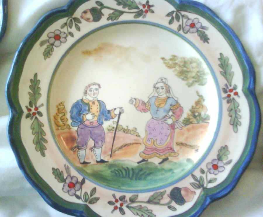 FAN78 Dinner Plate by France-1