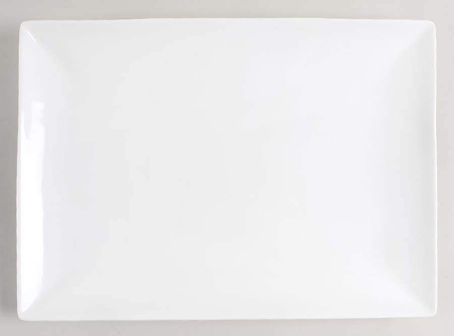 Nevaeh White (Bone) 13" Rectangular Tray by Fitz & Floyd-1