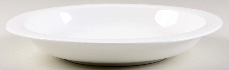 Nevaeh White (Bone) 10" Individual Pasta Bowl by Fitz & Floyd-1