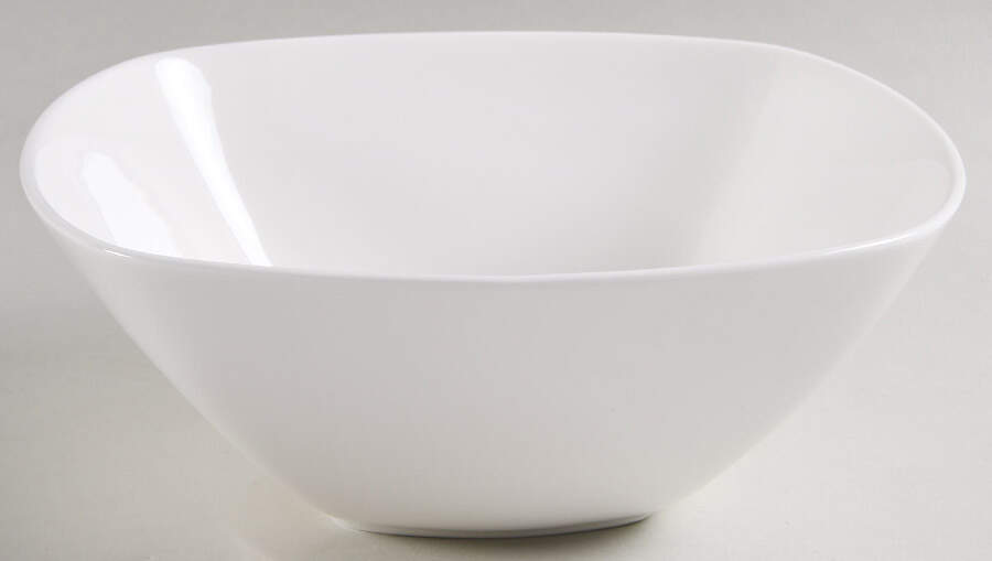 Nevaeh White (Bone) 10" Square Serving Bowl by Fitz & Floyd-1