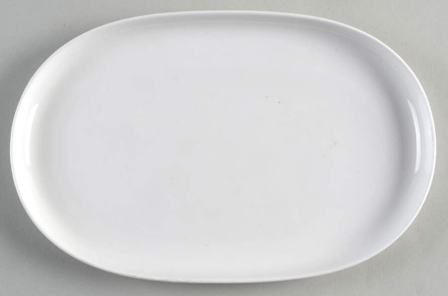 Nevaeh White (Bone) 10" Oval Tray by Fitz & Floyd-1