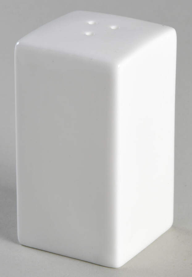Nevaeh White (Bone) Pepper Shaker by Fitz & Floyd-1
