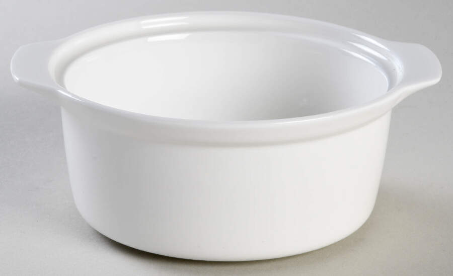 Nevaeh White (Bone) Individual Casserole No Lid by Fitz & Floyd-1