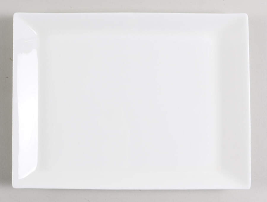 Nevaeh White (Bone) Rectangular Tray 11" by Fitz & Floyd-1