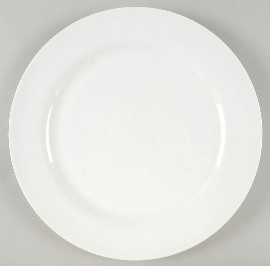 Nevaeh White (Bone) Service Plate (Charger) by Fitz & Floyd-1