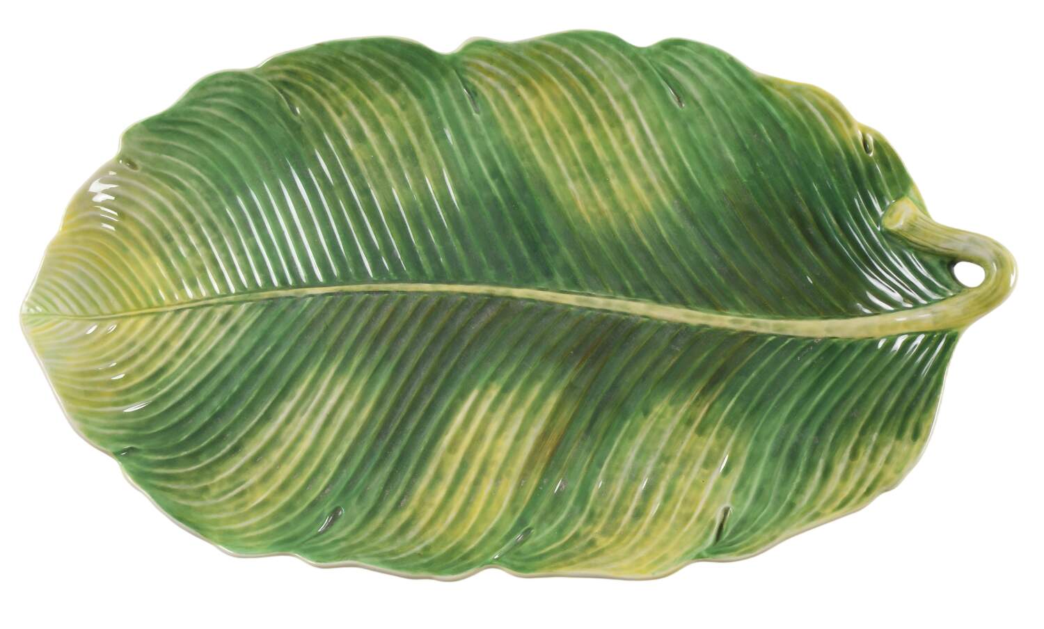 Cape Town 21" Leaf Shaped Platter by Fitz & Floyd-1