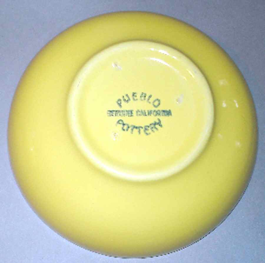 Pueblo Yellow Coupe Cereal Bowl by Franciscan-1