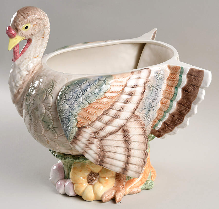 Thanksgiving Tureen No Lid by Fitz & Floyd-1