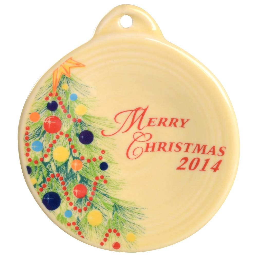 Fiesta Christmas Tree 2014 Annual Ornament by Fiesta Tableware Company-1