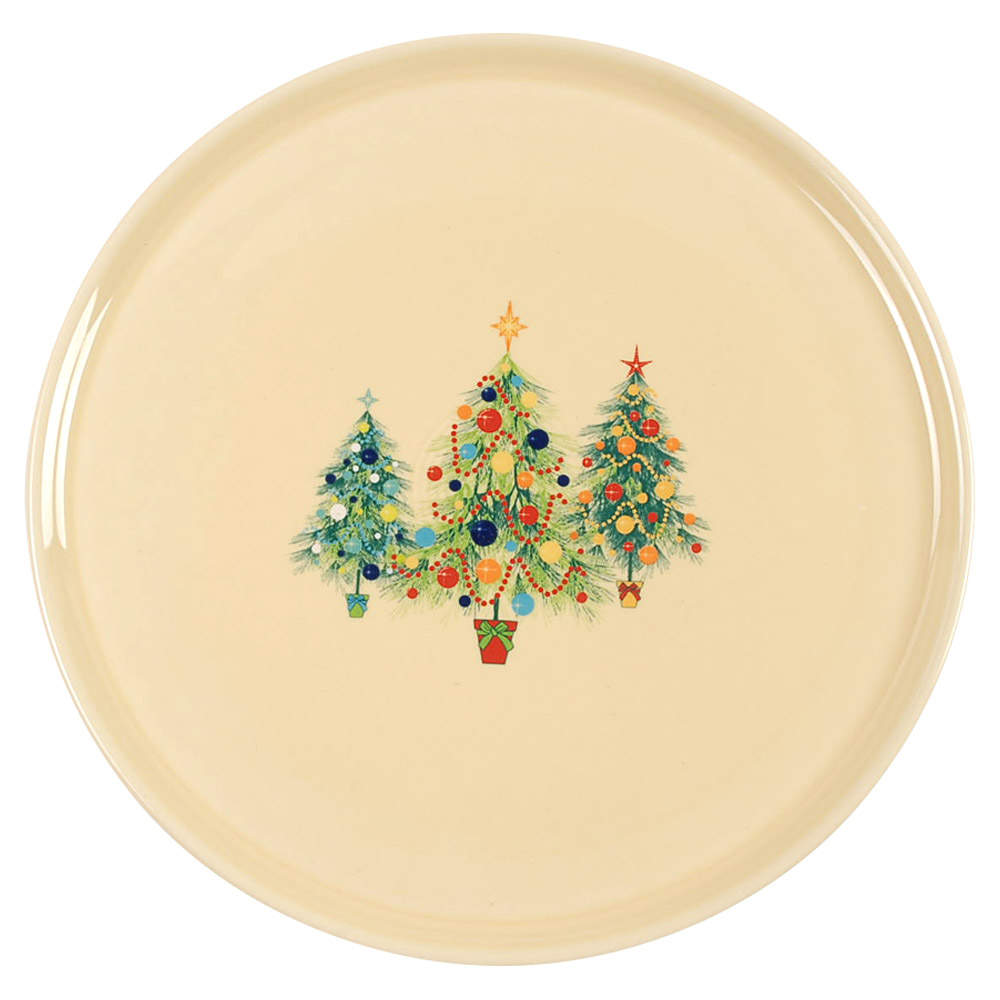 Fiesta Christmas Tree Cake Plate by Fiesta Tableware Company-1