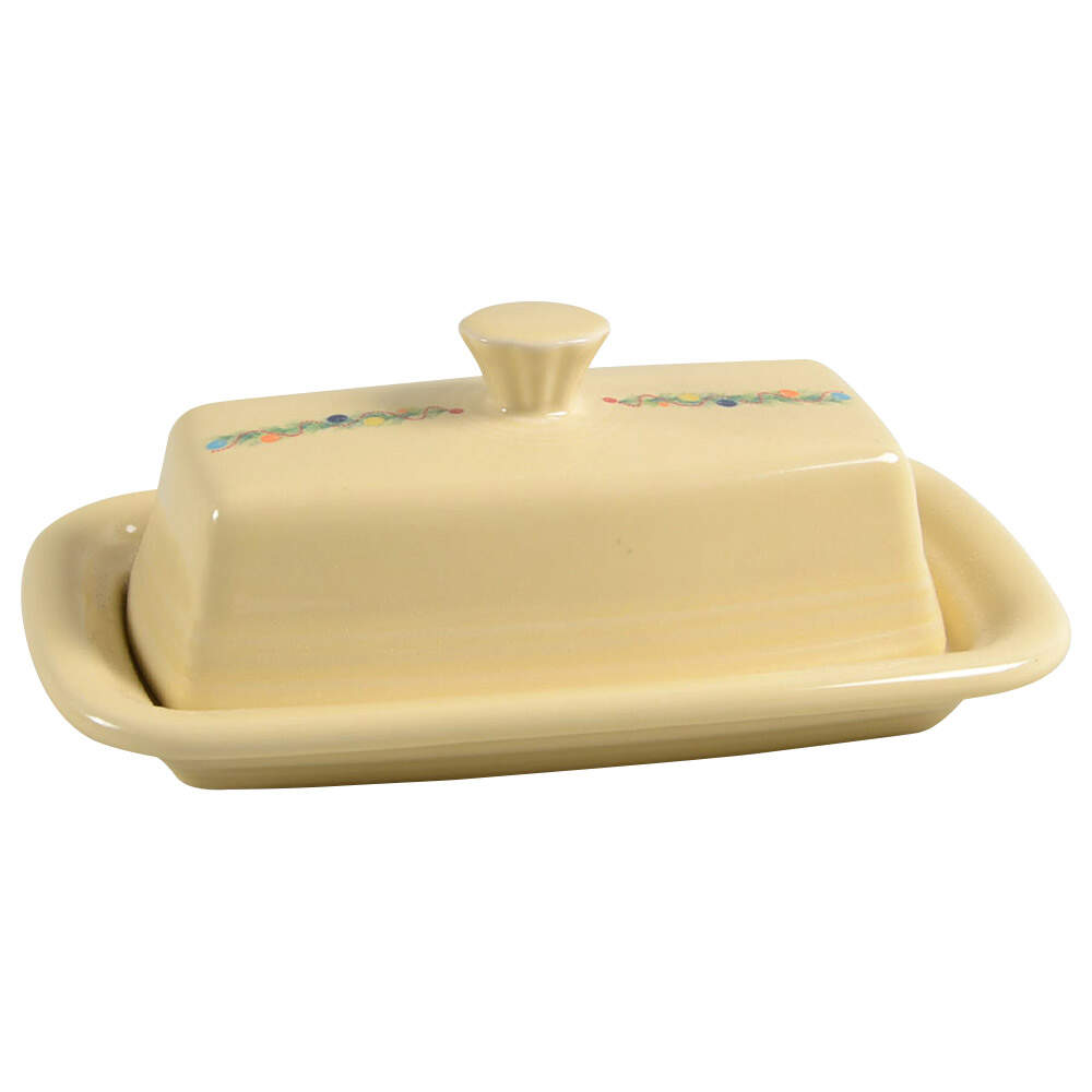 Fiesta Christmas Tree Extra Large 1/4 Lb Covered Butter by Fiesta Tableware Company-1