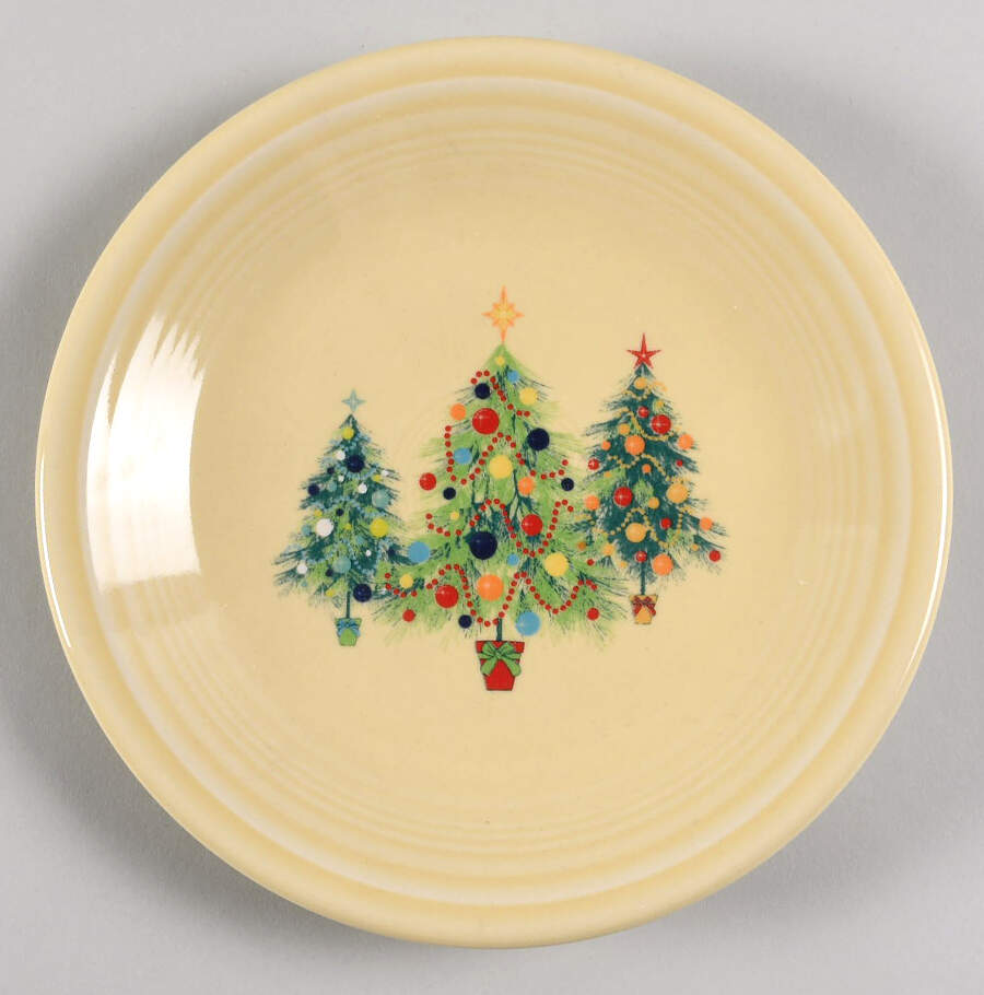 Fiesta Christmas Tree Appetizer Plate by Fiesta Tableware Company-1