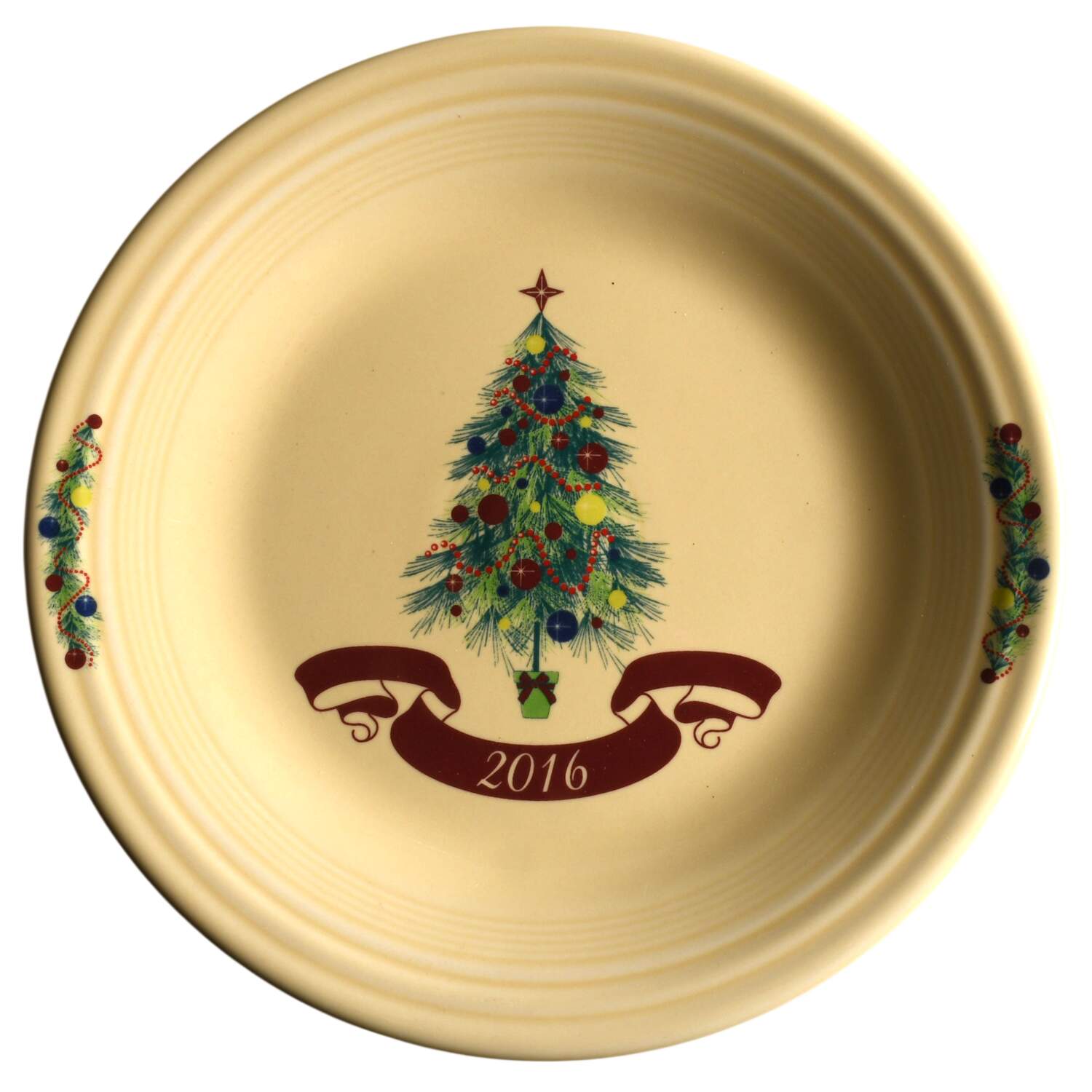 Fiesta Christmas Tree 2016 Collector Plate by Fiesta Tableware Company-1