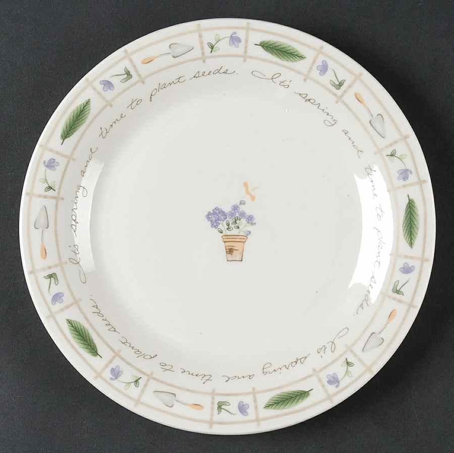 Flower Garden Salad Plate by Farberware-1