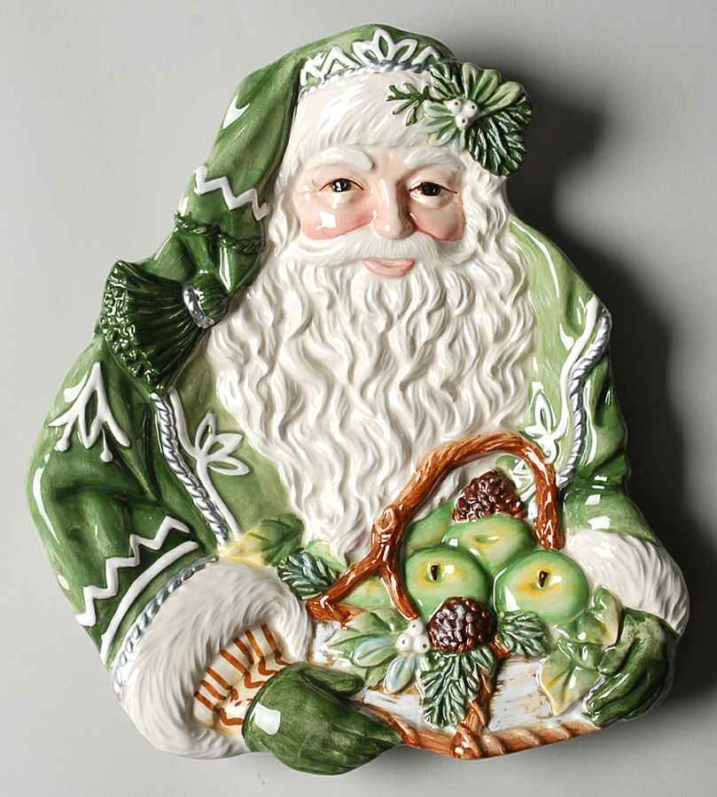 Winter Garden Figural Canape Plate by Fitz & Floyd-1