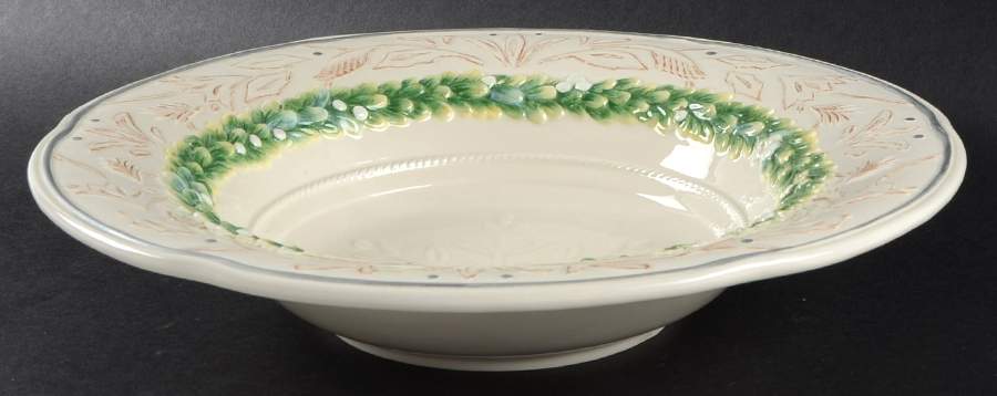 Winter Garden 12" Round Serving Bowl by Fitz & Floyd-1