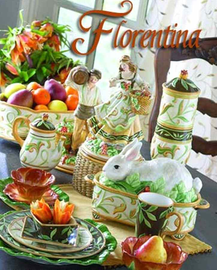 Florentina Dinner Plate by Fitz and Floyd-1