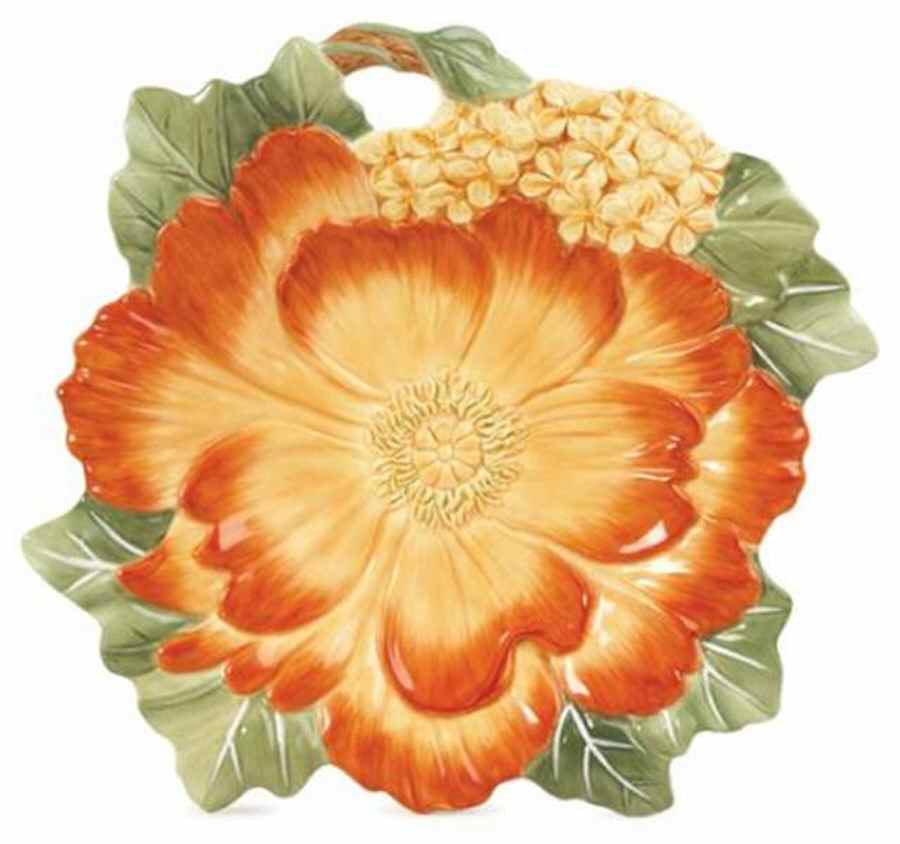 Florentina Appetizer Tray/Plate by Fitz and Floyd-1