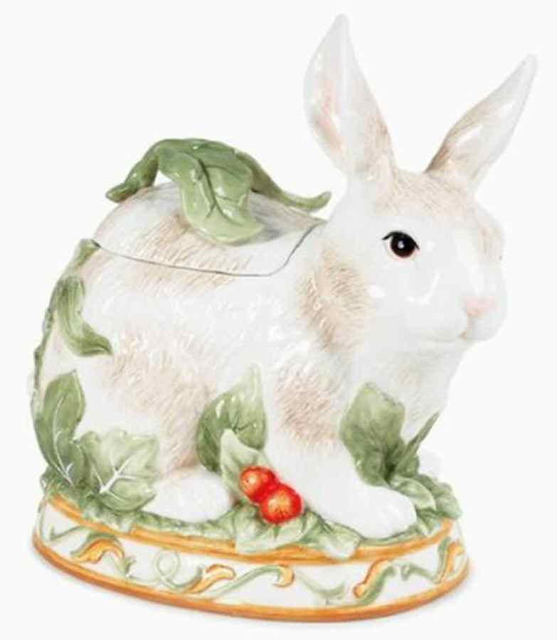 Florentina Figural Cookie Jar & Lid by Fitz and Floyd-1