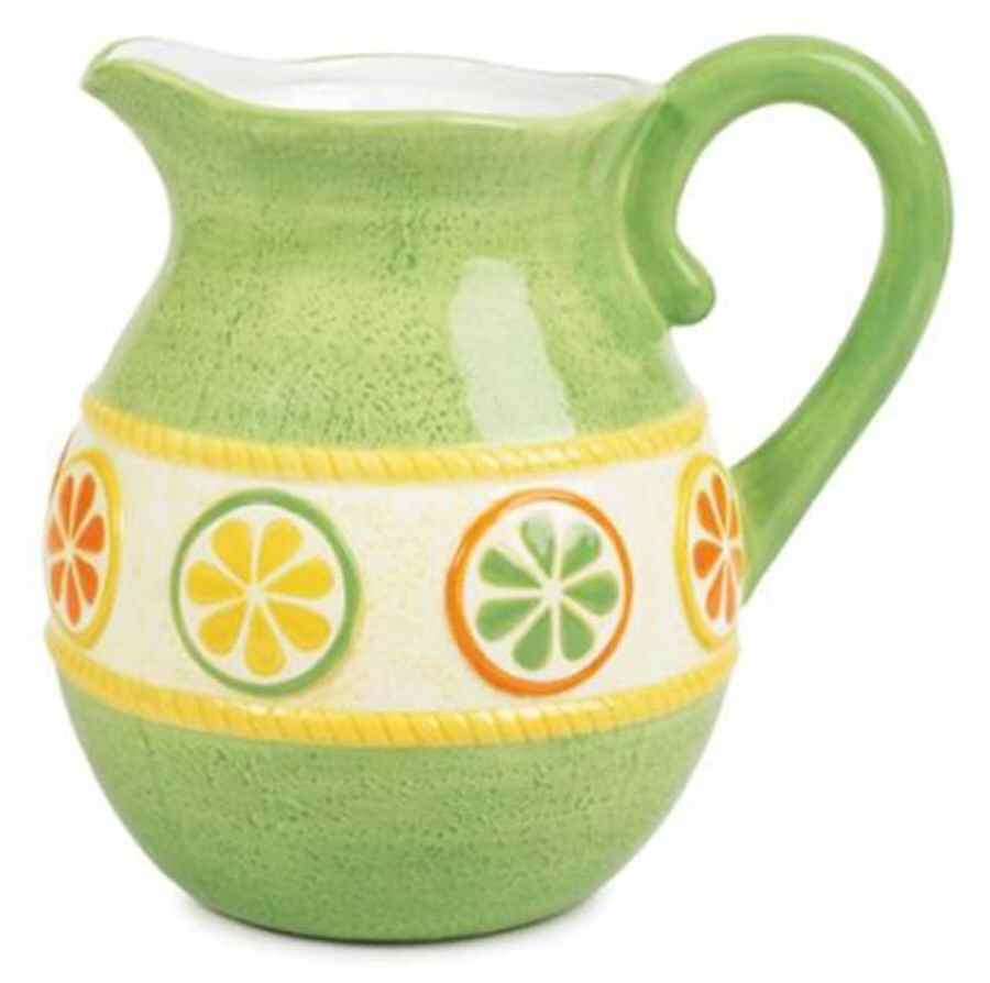 Tropical Punch Pitcher by Fitz and Floyd-1