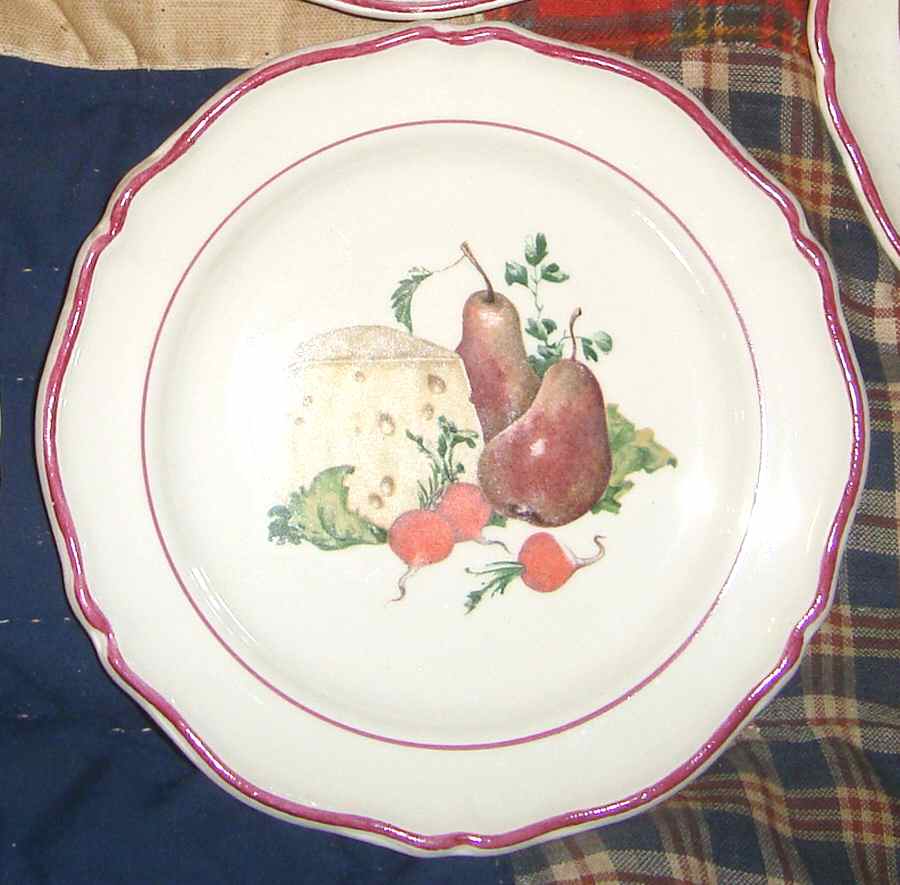 SDQ6 Canape Plate by St Amand-1